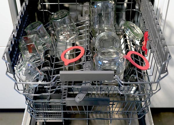 Sterilisera glas i diskmaskinen