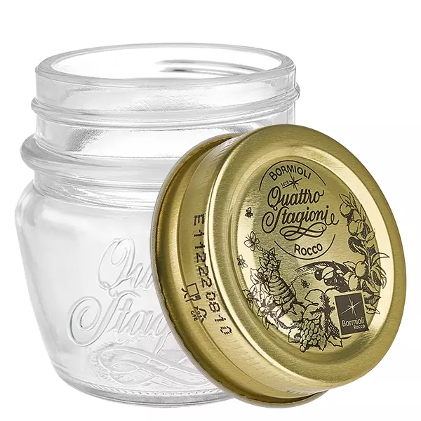 80ml "Quattro Stagioni" rund burk med lock