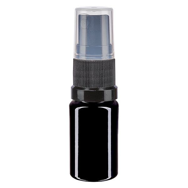 Apoteksflaska violett 5ml spraytillsats svart Apoteksflaska violett 5ml spraytillsats svart