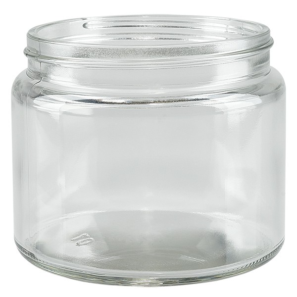 Salvburk (glasburk) 250 ml klar, utan lock, gänga 83mm/R3
