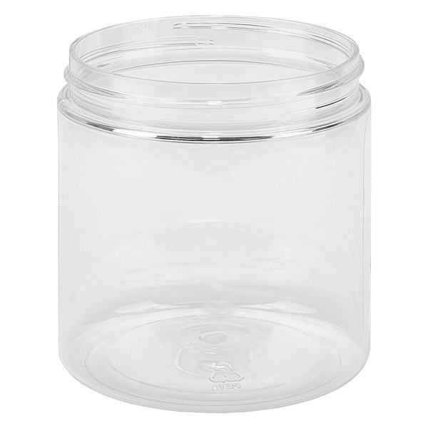 Petpacker 250ml kristallklar öppning 70mm utan lock Petpacker 250ml kristallklar öppning 70mm utan lock