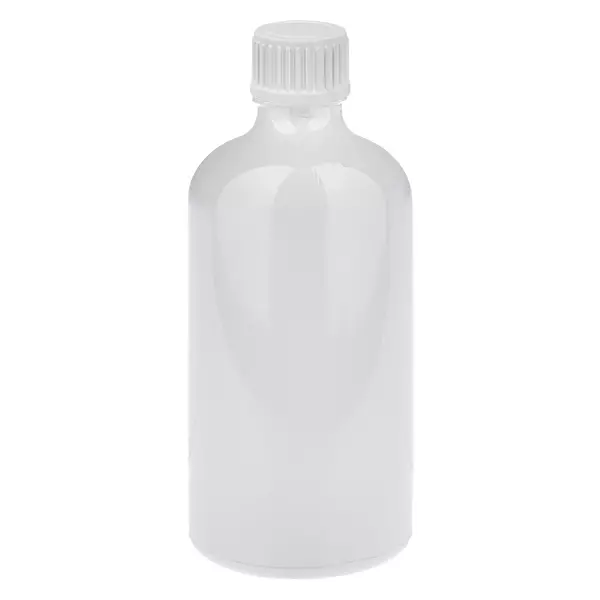 100 ml droppflaska 0,9 mm vit standardkork WhiteLine UT18/100 100 ml droppflaska 0,9 mm vit standardkork WhiteLine UT18/100