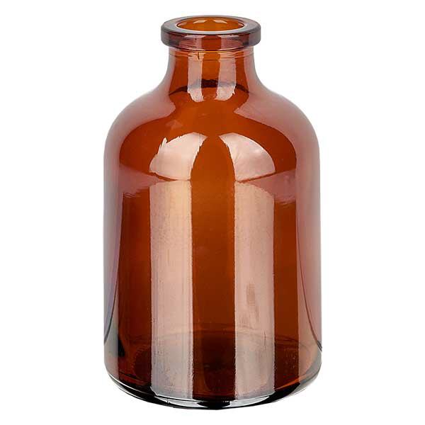 Injektionsflaska av bärnstensfärgat glas 50ml Injektionsflaska av bärnstensfärgat glas 50ml