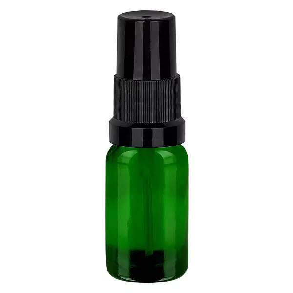 10ml Sprayflaska svart standardlock GreenLine UT18/10 10ml Sprayflaska svart standardlock GreenLine UT18/10