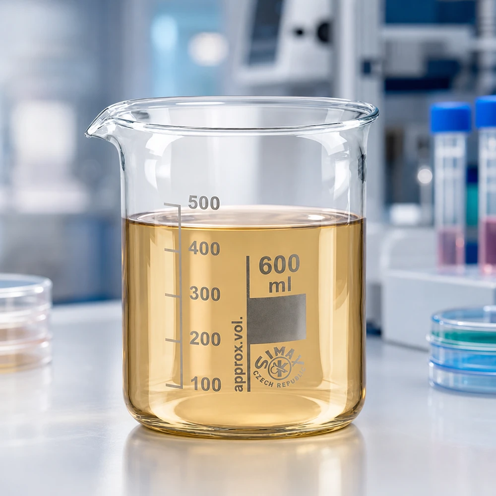 Transparent bägare 600ml med låg form tillverkad av högkvalitativt borosilikatglas för laboratorium och kök