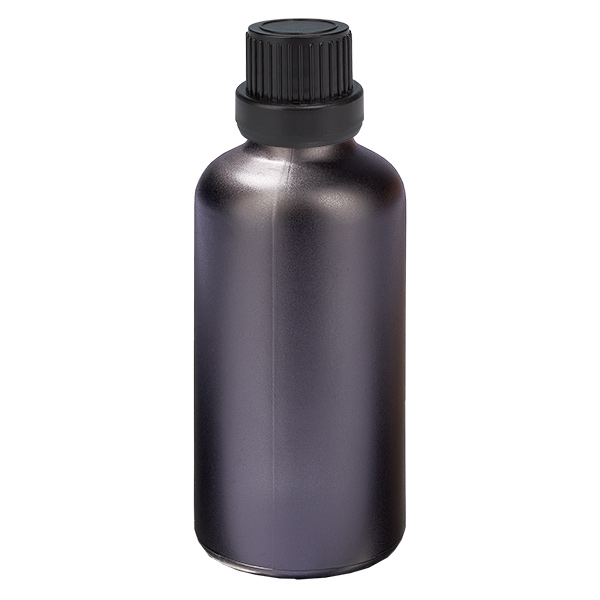 50ml flaska 11mm skruvkork svart säkerhetslock BlackLine UT18/50 50ml flaska 11mm skruvkork svart säkerhetslock BlackLine UT18/50