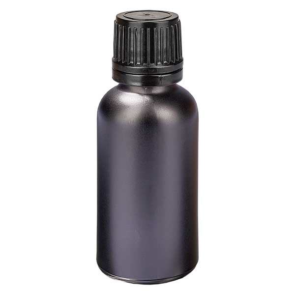 30ml Droppflaska 1mm med självstängande förslutning BlackL. UT18/30