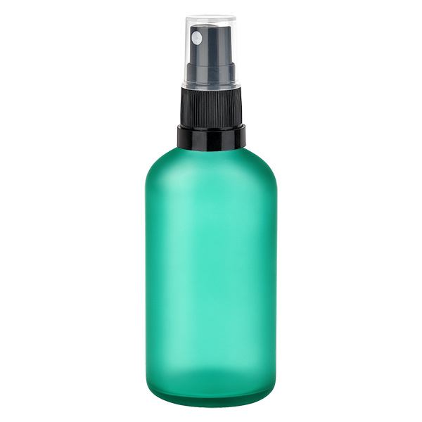100ml Sprayflaska svart/transparent standardlock GreenLine UT18/100 100ml Sprayflaska svart/transparent standardlock GreenLine UT18/100