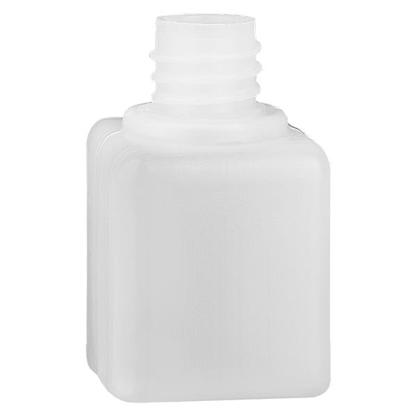 Kemikalieflaska 20 ml, smal hals, tillverkad av PE-HD, naturfärg, GL 18 Kemikalieflaska 20 ml, smal hals, tillverkad av PE-HD, naturfärg, GL 18