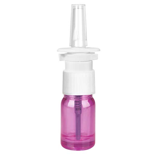 5ml nässprayflaska vit/transparent standard PurpleLine UT18/5