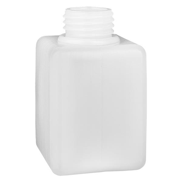 Kemikalieflaska 100 ml, smal hals av PE-HD, naturfärg, GL 25 Kemikalieflaska 100 ml, smal hals av PE-HD, naturfärg, GL 25