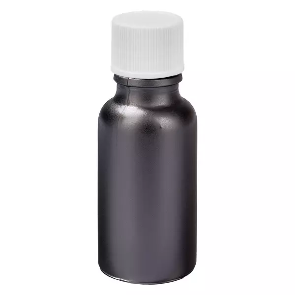 20ml flaska 11mm skruvkork vit Standard BlackLine UT18/20 20ml flaska 11mm skruvkork vit Standard BlackLine UT18/20