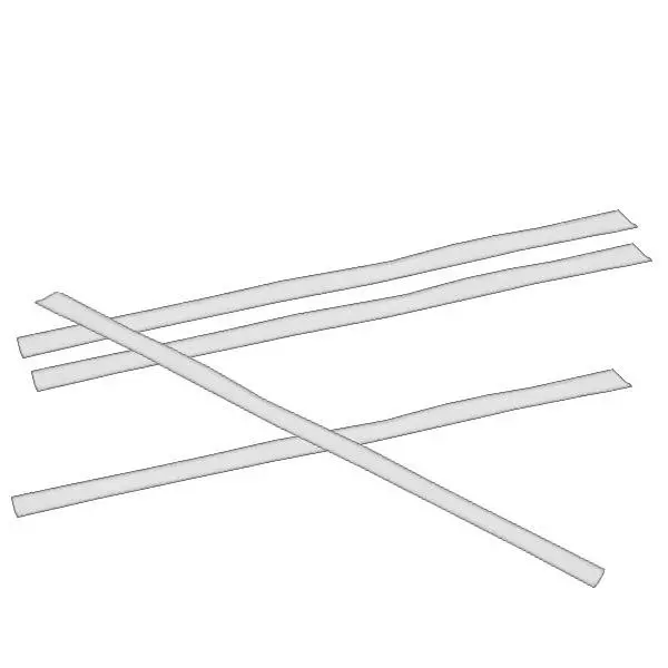 Clip tejpförslutning platt vit (förpackning om 100) 120mm Clip tejpförslutning platt vit (förpackning om 100) 120mm