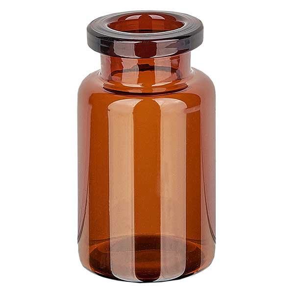 Injektionsflaska av bärnstensfärgat glas 10ml Injektionsflaska av bärnstensfärgat glas 10ml