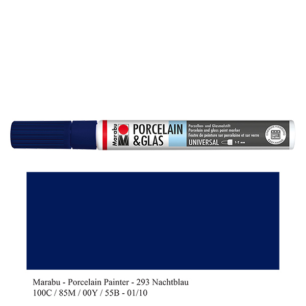 Färgkrita midnattsblå 1-2mm för glas/porcelän Färgkrita midnattsblå 1-2mm för glas/porcelän
