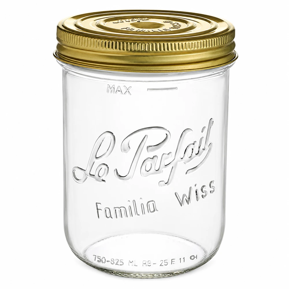 Le Parfait® Familia Wiss 750 g Ø100 mm burk Le Parfait® Familia Wiss 750 g Ø100 mm burk