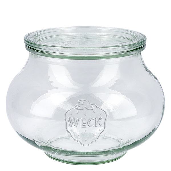 1062ml smyckesburk med glaslock WECK RR100