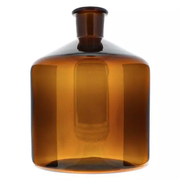 Burettflaska 2000ml av bärnstensfärgat glas Burettflaska 2000ml av bärnstensfärgat glas
