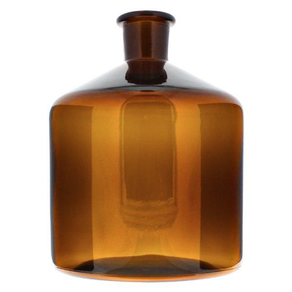 Burettflaska 2000ml av bärnstensfärgat glas