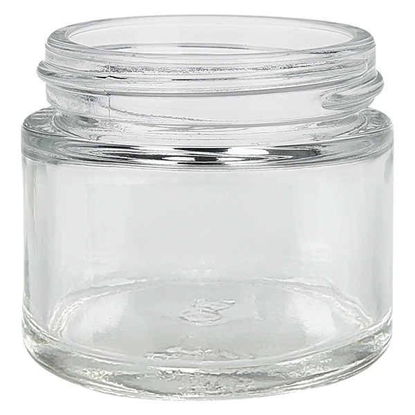Glasburk 60ml klar med UNiTWIST-insatslock Glasburk 60ml klar med UNiTWIST-insatslock