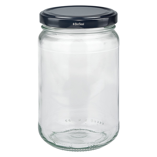 305ml rund burk + BioSeal-lock svart UNiTWIST