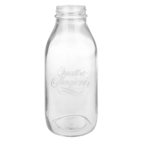 1000 ml glasflaska "Quattro Stagioni" QS56mm