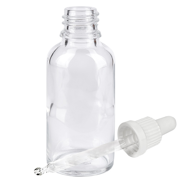 30 ml pipettflaska vit med säkerhetsförslutning ClearLine UT18/30 30 ml pipettflaska vit med säkerhetsförslutning ClearLine UT18/30
