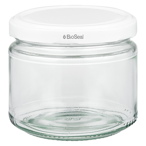 330 ml rund burk + BioSeal-lock vit UNiTWIST