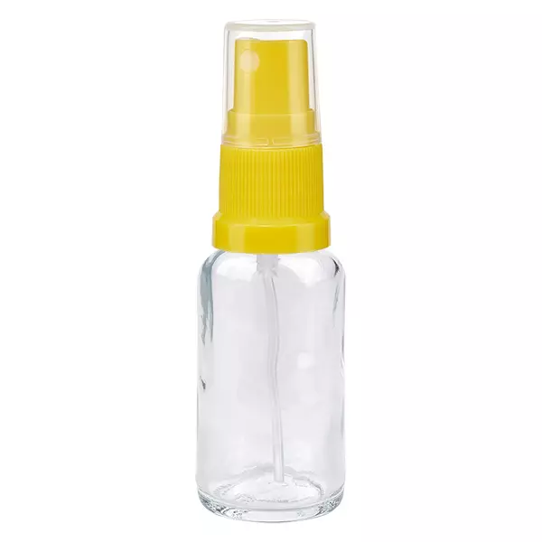 20ml Sprayflaska gul/transparent standardlock ClearLine UT18/20 20ml Sprayflaska gul/transparent standardlock ClearLine UT18/20
