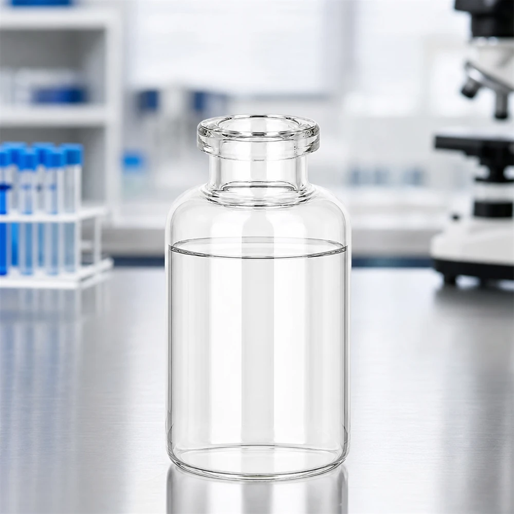 Injektionsflaska klarglas 30ml Hochwertige Klarglas Injektionsflasche 30ml mit verdicktem Mündungsrand für sichere Gummistopfenversiegelung