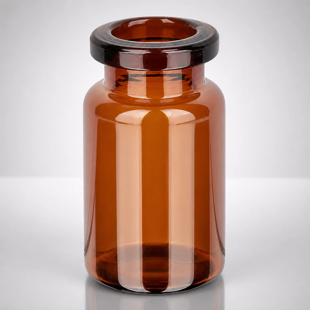 Injektionsflaska brunt glas 5ml Durchsichtige Braunglas Vialflasche 5ml für pharmazeutische Abfüll und Lagerprozesse