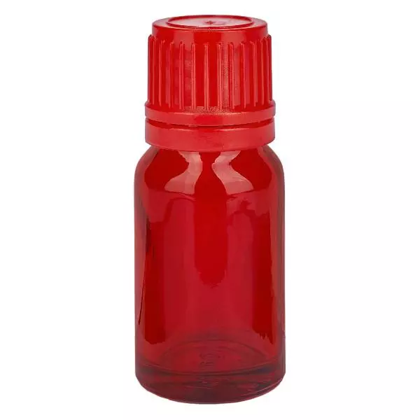 10ml flaska 11mm skruvkork röd sabotagesäker kapsyl RedLine UT18/10 10ml flaska 11mm skruvkork röd sabotagesäker kapsyl RedLine UT18/10