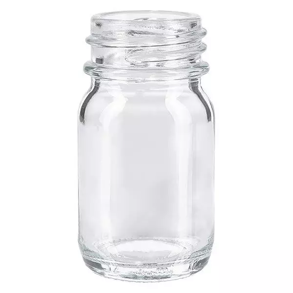 30ml flaska med bred hals, klarglas 30ml flaska med bred hals, klarglas