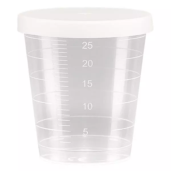 Medicineringsbägare transparent 30ml