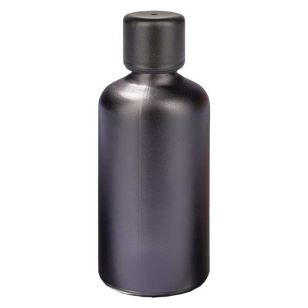 100ml flaska 3mm kapsyl BlackLine UT18/100 100ml flaska 3mm kapsyl BlackLine UT18/100