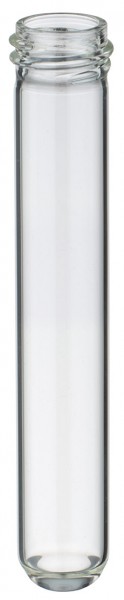 Odlingsrör, klar, med GL18-gänga, 100x16 mm tillverkat av KS-glas