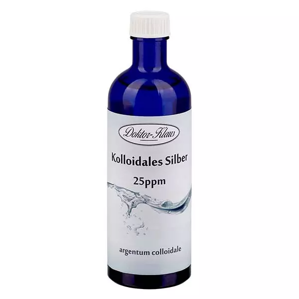 Kolloidalt silver 25ppm 200ml Doktor-Klaus Kolloidalt silver 25ppm 200ml Doktor-Klaus