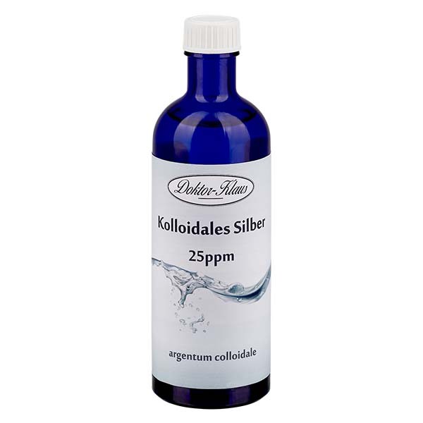 Kolloidalt silver 25ppm 200ml Doktor-Klaus Kolloidalt silver 25ppm 200ml Doktor-Klaus