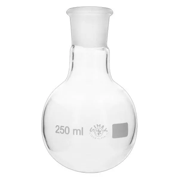 Rundkolv 250ml med standard slipad fog (29/32)