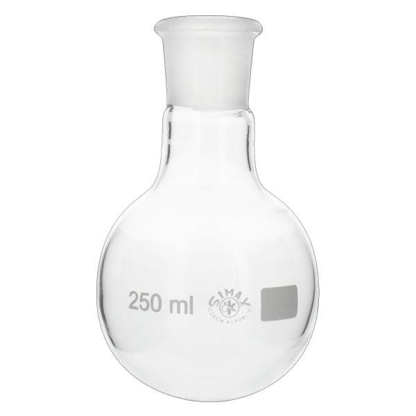 Rundkolv 250ml med standard slipad fog (29/32) Rundkolv 250ml med standard slipad fog (29/32)