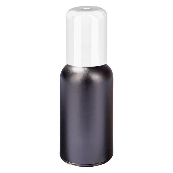 30 ml roll-on-flaska vit med standardkork BlackLine UT18/30