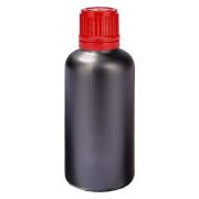 50ml flaska 11mm skruvkork röd sabotagesäker kapsyl BlackLine UT18/50 50ml flaska 11mm skruvkork röd sabotagesäker kapsyl BlackLine UT18/50