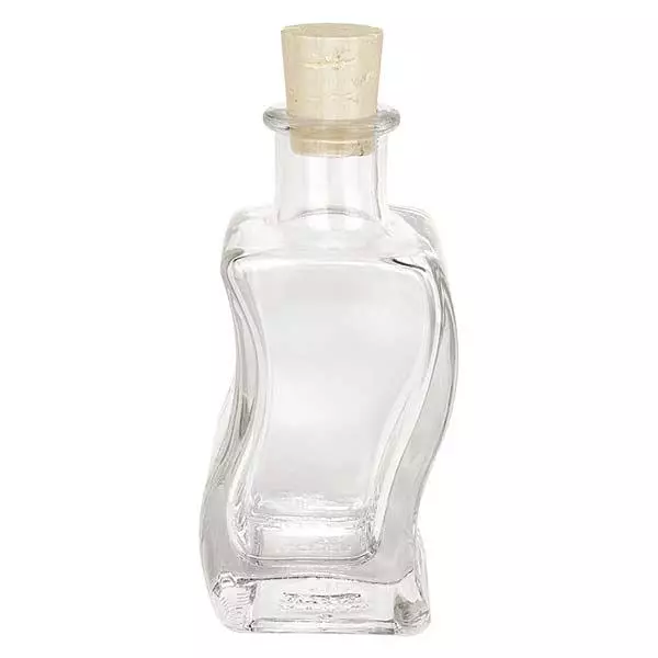 Altana 100ml klar, öppning 18mm, inkl. kork 18/22 Altana 100ml klar, öppning 18mm, inkl. kork 18/22