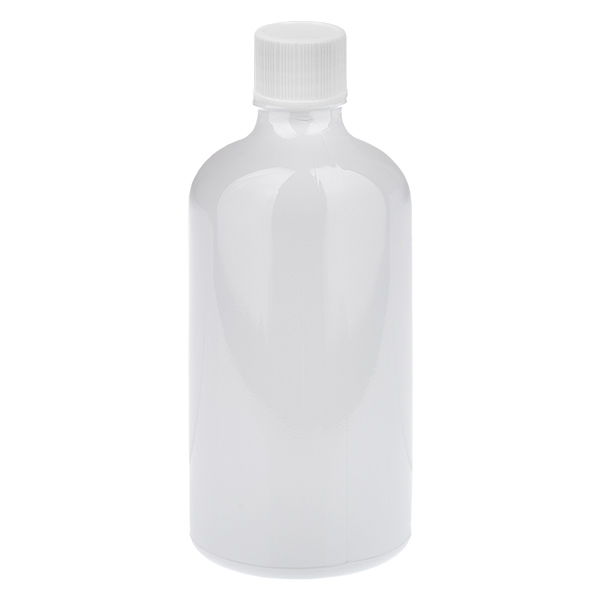 100 ml flaska 11 mm skruvkork vit standard WhiteLine UT18/100 100 ml flaska 11 mm skruvkork vit standard WhiteLine UT18/100
