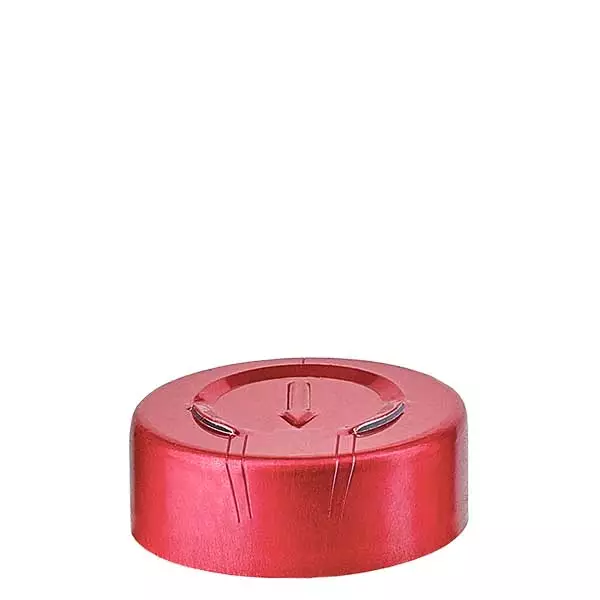 Flärplock 20,25 x 7,4 mm med full avrivning, rött