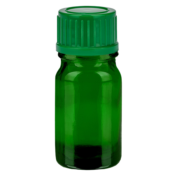 5ml flaska 11mm skruvkork grön Standard GreenLine UT18/5 5ml flaska 11mm skruvkork grön Standard GreenLine UT18/5