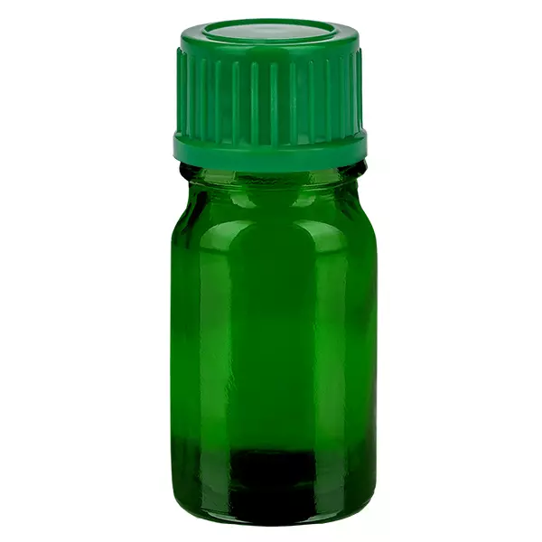 5ml flaska 11mm skruvkork grön Standard GreenLine UT18/5 5ml flaska 11mm skruvkork grön Standard GreenLine UT18/5
