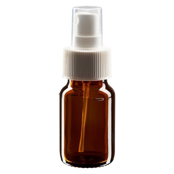 30ml medicinflaska brun, pumpförstärkare vit ApoGlas 30ml medicinflaska brun, pumpförstärkare vit ApoGlas