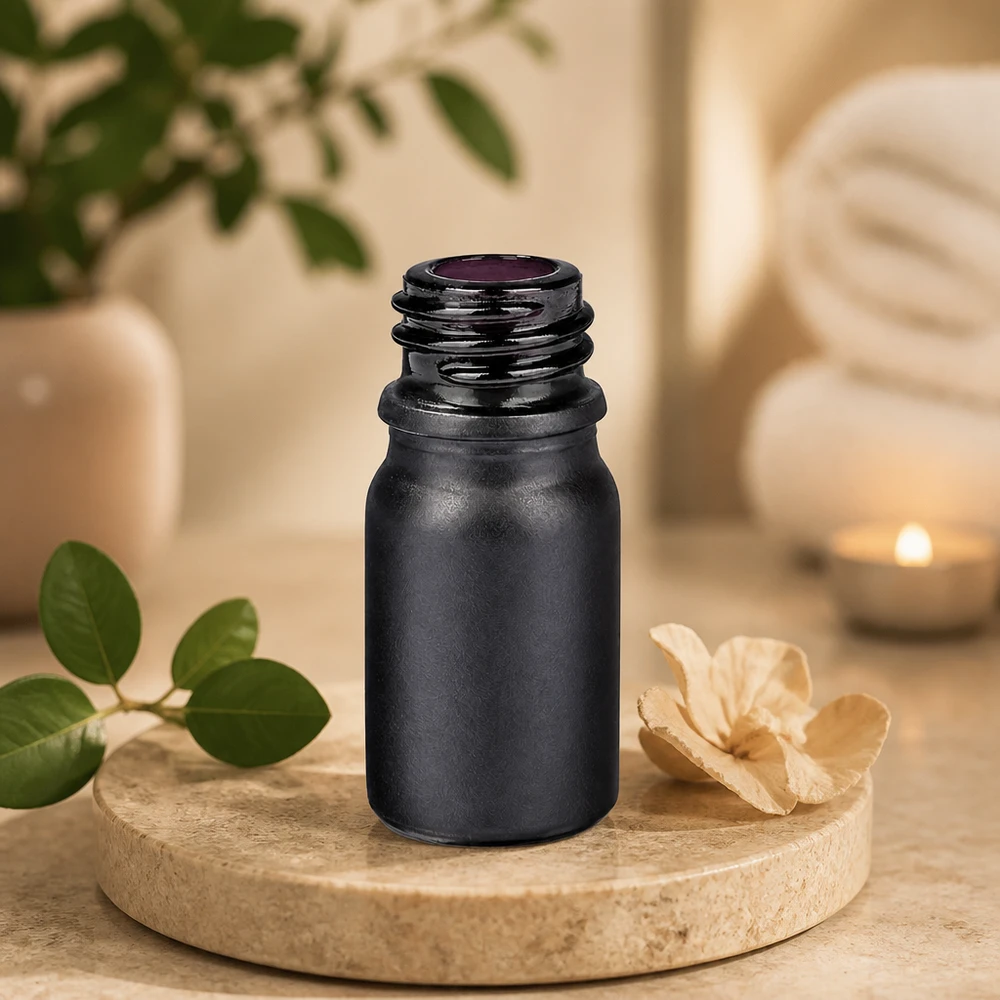 BlackLine UT18/5 apoteksflaska 5ml med UNiTWIST-lock för professionella kosmetiska applikationer
