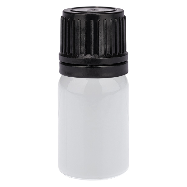 5ml Flasche 11mm Schraubverschluss schwarz Originalitätsverschluss WhiteLine UT18/5